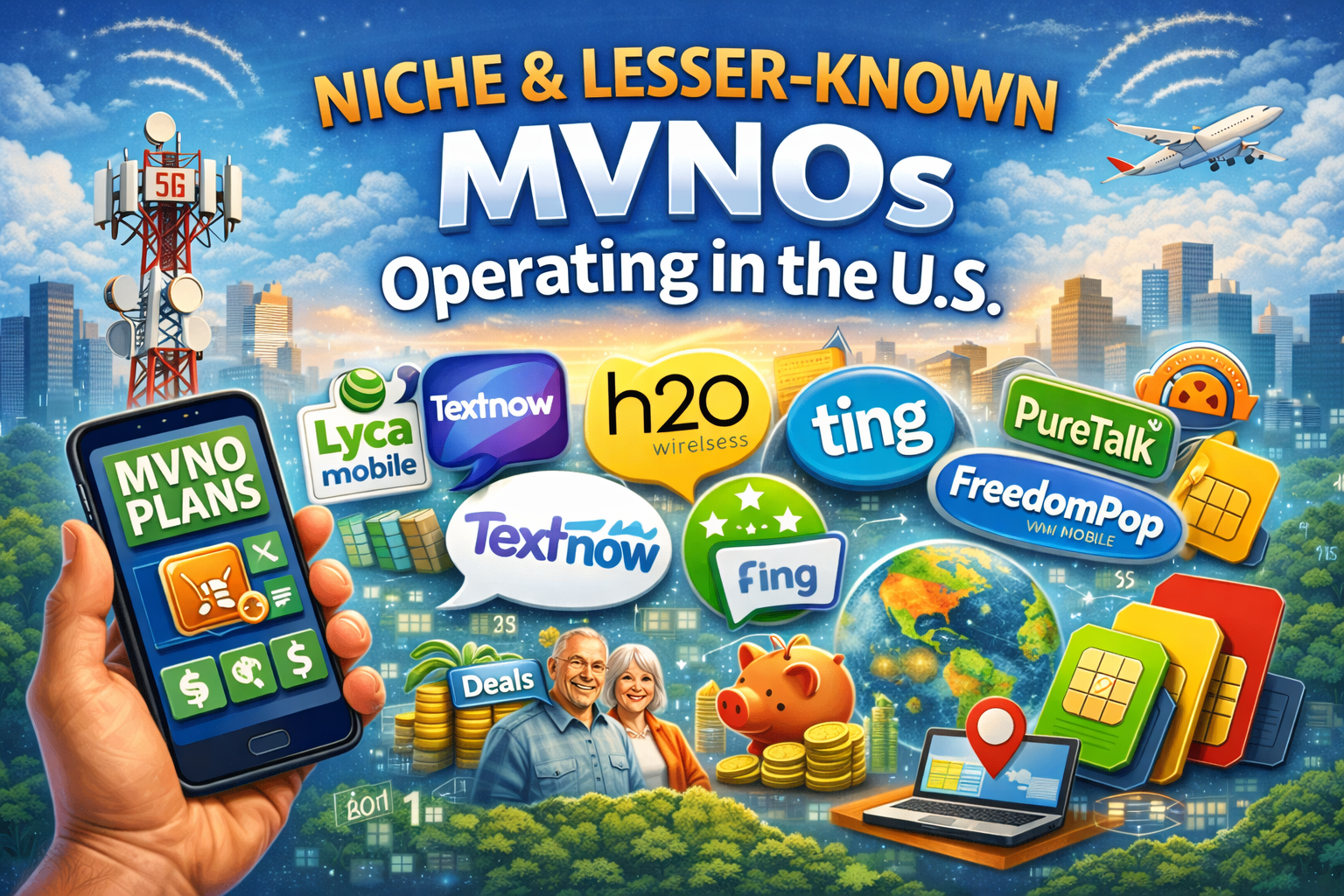 Niche & Lesser-Known MVNOs Operating in the U.S.